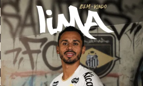 Santos reforça meio-campo com a contratação de Lima, emprestado pelo Fluminense