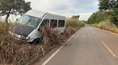 O trecho onde ocorreu o incidente não possui acostamento (Foto: Zap Catalão)