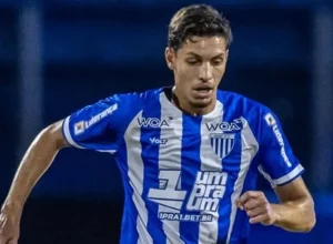Baldini em ação pelo Avaí (Foto: Fabiano Rateke-Avaí FC)