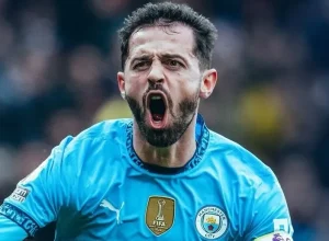 Bernardo Silva em ação (Foto: Divulgação-Manchester City)