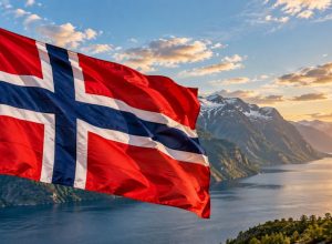 Bandeira-da-Noruega