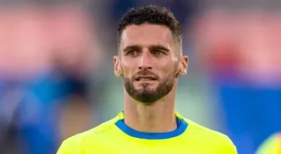 Domingos Duarte atuando pelo Getafe. (Foto: Divulgação/Getafe)