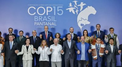 Presidente da República, Luiz Inácio Lula da Silva, posa para a Fotografia oficial da 15ª Conf...