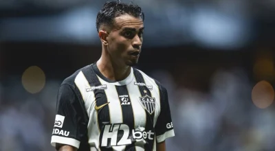 Reinier em ação pelo Atlético-MG (Foto: Pedro Souza-CAM)