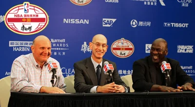 Steve-Ballmer-Adam-Silver-Michael-Jordan