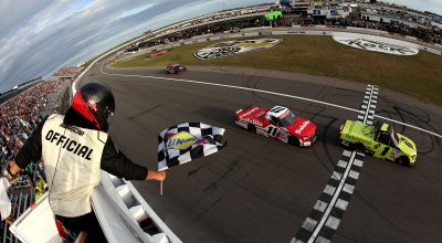 NASCAR Truck: Heim segura Honeycutt no fim e vence em Rockingham