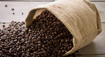 Coffee Beans in a Bag