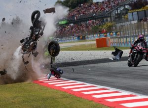 MotoGP: Ãlex MÃ¡rquez recorda horas apÃ³s acidente na Catalunha