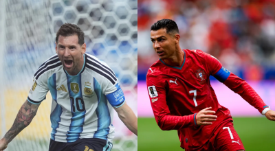 Lionel Messi e Cristiano Ronaldo, na Copa do Mundo de 2026 (Reprodução/Instagram/leomessi/crist...