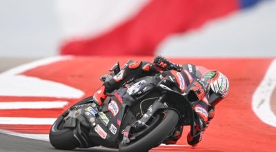 MotoGP: Bezzechi lidera dobradinha da Aprilia e vence GP das AmÃ©ricas; Moreira Ã© 13Âº