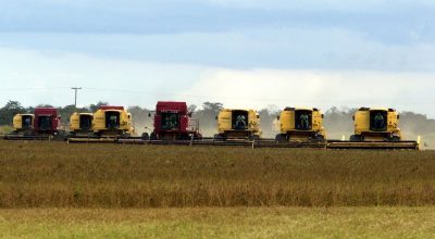 Colheita de soja em Mato Grosso.  • CNN